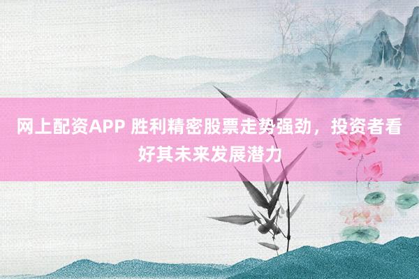 网上配资APP 胜利精密股票走势强劲，投资者看好其未来发展潜力