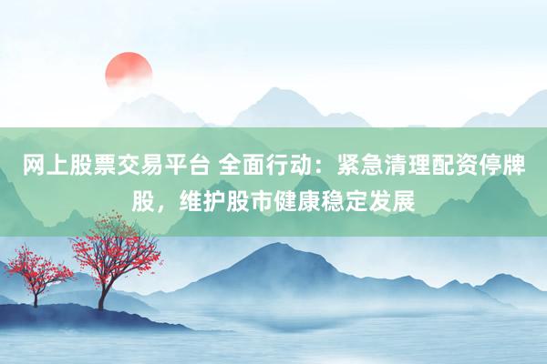 网上股票交易平台 全面行动：紧急清理配资停牌股，维护股市健康稳定发展